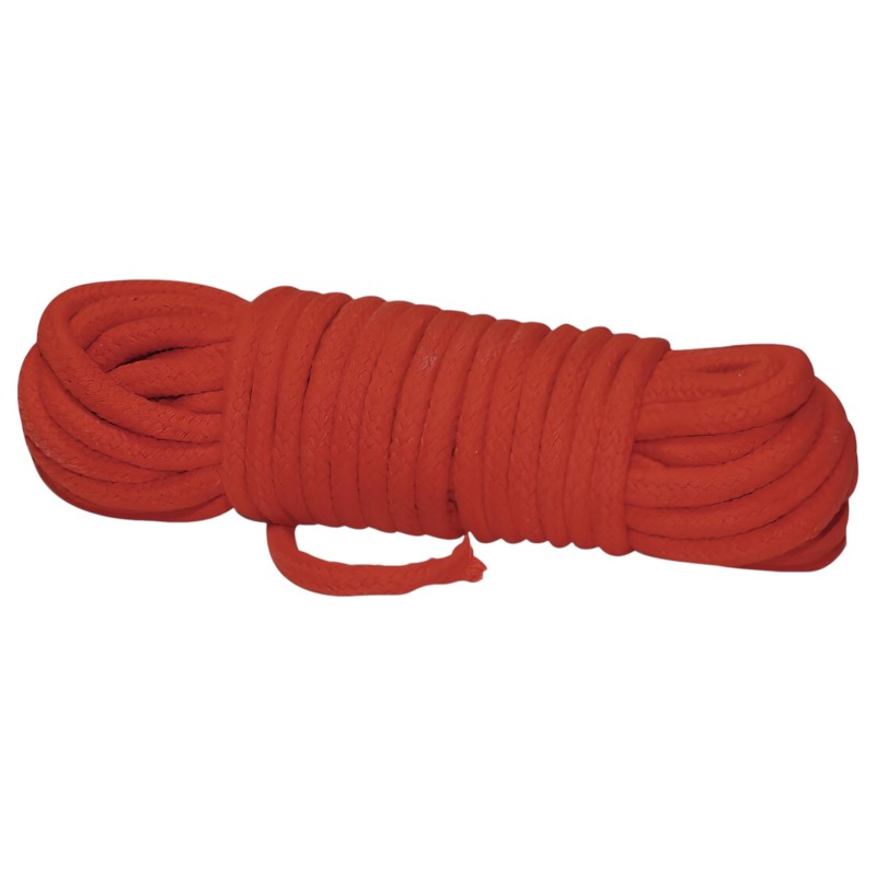 Shibari Rope - bondage kötél (10 m, piros) 130102 termék bemutató kép