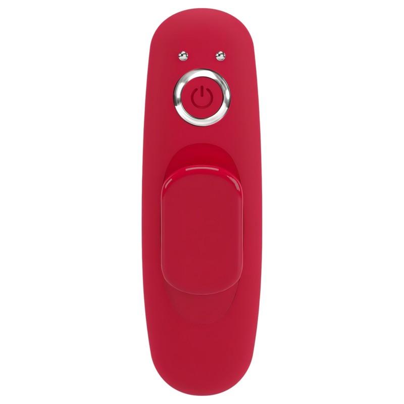 Smile - akkus, rádiós bugyi vibrátor (piros) 114939 termék bemutató kép