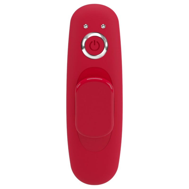 Smile - akkus, rádiós bugyi vibrátor (piros) 93418 termék bemutató kép