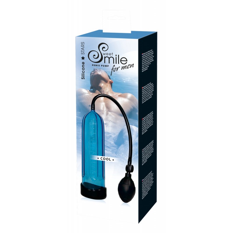 SMILE Cool - péniszpumpa (kék) 4814 termék bemutató kép