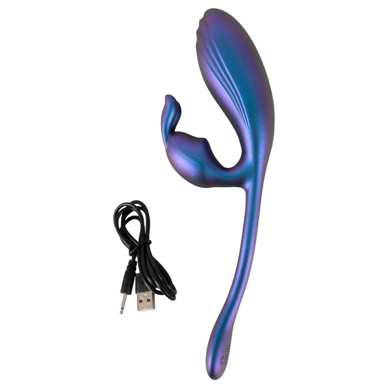 Smile - G-pont és csiklóizgató vibrátor (kék) 124227 termék bemutató kép