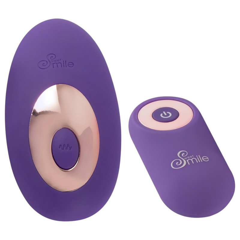 SMILE Panty - akkus, rádiós csikló vibrátor (lila) 116731 termék bemutató kép