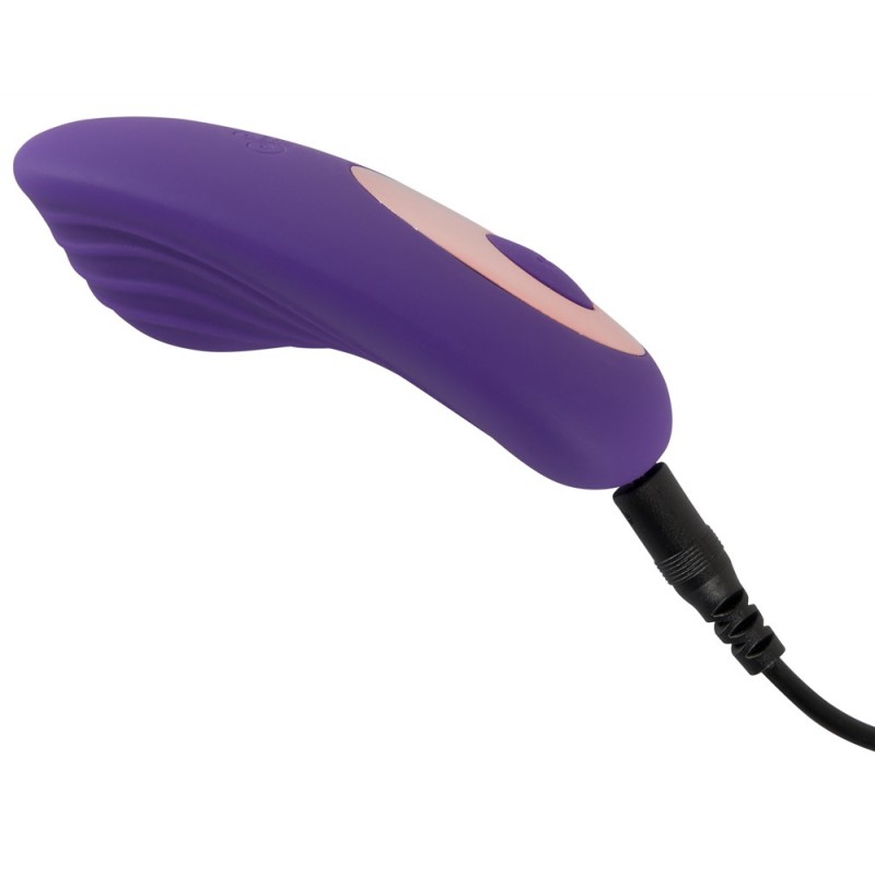 SMILE Panty - akkus, rádiós csikló vibrátor (lila) 39081 termék bemutató kép