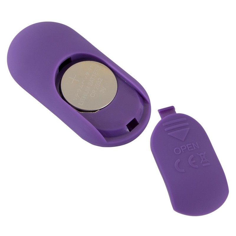 SMILE Panty - akkus, rádiós csikló vibrátor (lila) 39082 termék bemutató kép