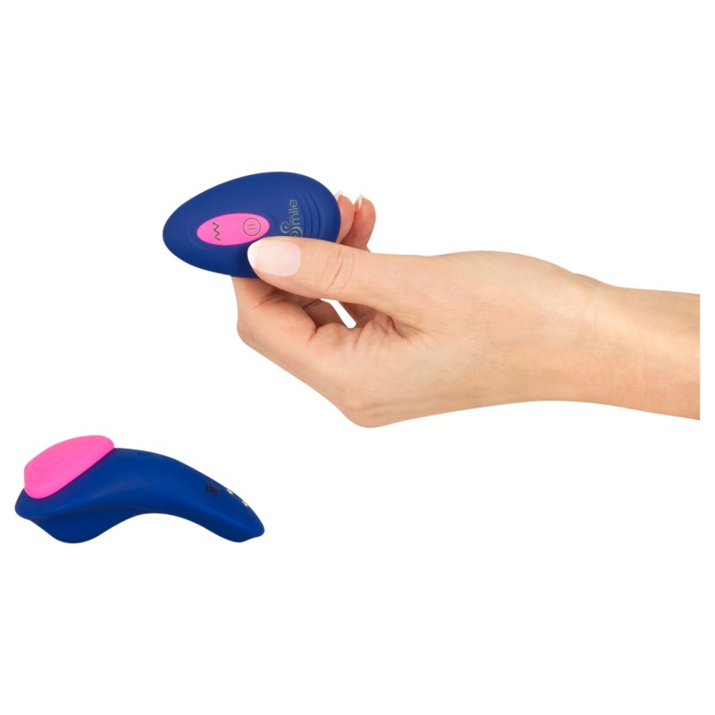Smile RC Panty - hordható távirányítós bugyivibrátor (kék) 150938 termék bemutató kép