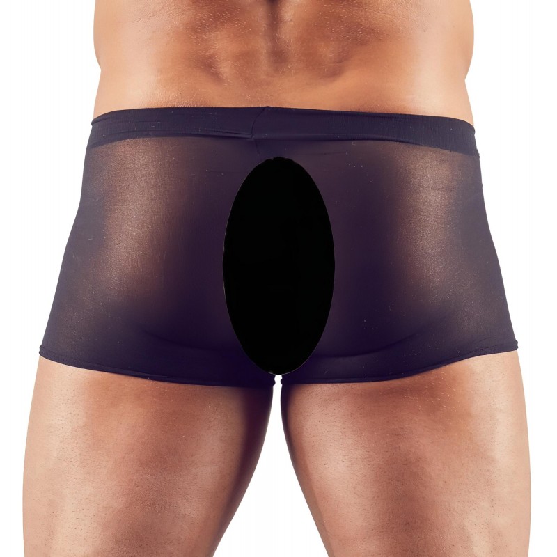 Svenjoyment - 2 részes fekete átlátszó boxer szett (S-L) 153324 termék bemutató kép