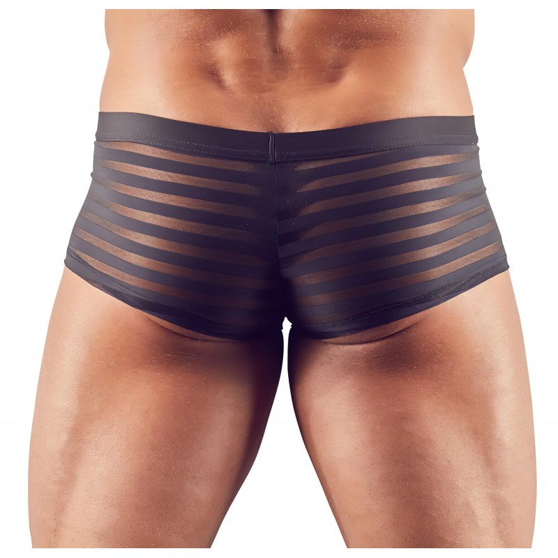Svenjoyment - átlátszó, csíkos boxer (fekete) 136054 termék bemutató kép