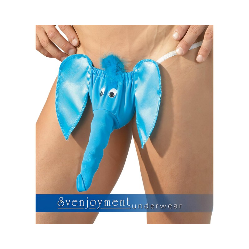 Svenjoyment - Elefánt tanga (kék, S-L) 135635 termék bemutató kép