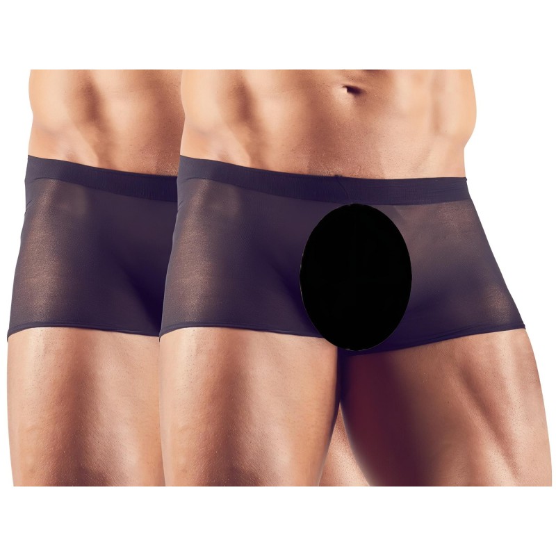 Svenjoyment - fekete áttetsző férfi boxer szett - 2 részes (S-L) 160295 termék bemutató kép