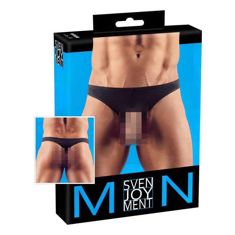 Svenjoyment - Showmaster tanga férfiaknak (fekete) 136041 termék bemutató kép