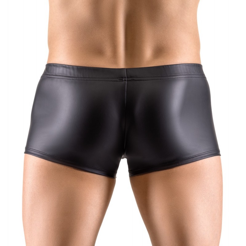 Svenjoyment - strasszos cipzáros matt boxer (fekete) 75302 termék bemutató kép