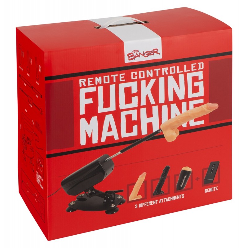 The Banger Fucking Machine - szexgép 2 dildóval és műpuncival 81609 termék bemutató kép