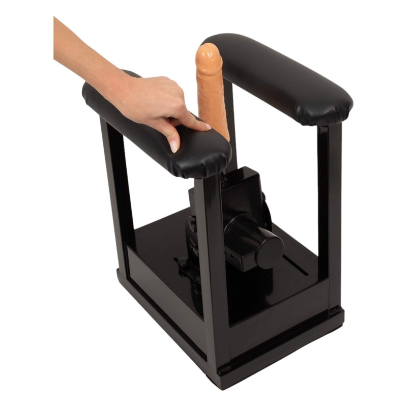 The Banger Sit-On-Climaxer - hálózati szexgép (fekete) 91151 termék bemutató kép