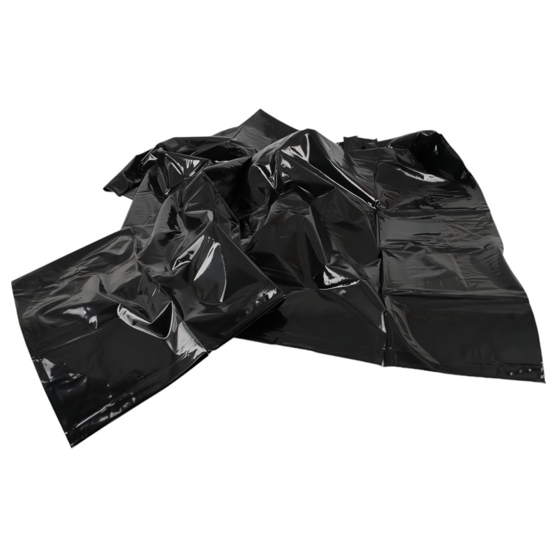 Fetish - Vinyl szex ágynemű (fekete, 135x200 cm) 130525 termék bemutató kép