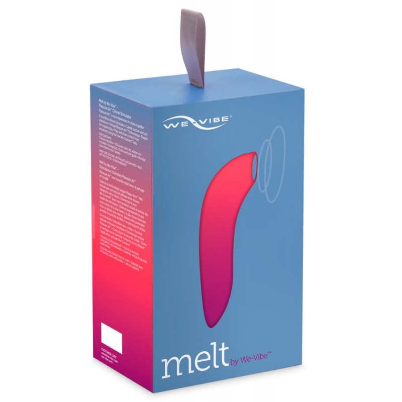 We-Vibe Melt - okos léghullámos csiklóizgató (korall) 83714 termék bemutató kép