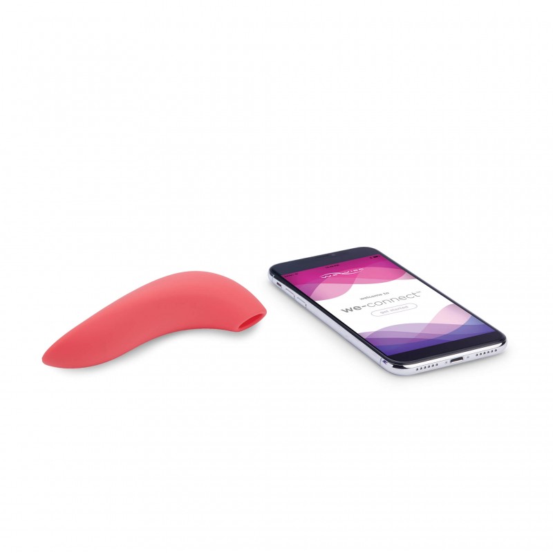 We-Vibe Melt - okos léghullámos csiklóizgató (korall) 58809 termék bemutató kép