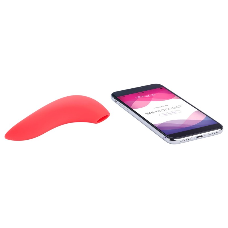 We-Vibe Melt - App-vezérelt léghullámos csiklóizgató (korall) 146731 termék bemutató kép