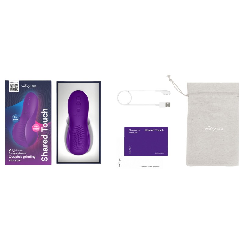 We-Vibe Shared Touch - okos párvibrátor (lila) 151255 termék bemutató kép