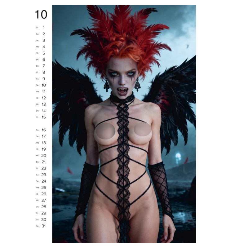 Wild Fantasy 2027 - erotikus falinaptár (1 db) 151568 termék bemutató kép