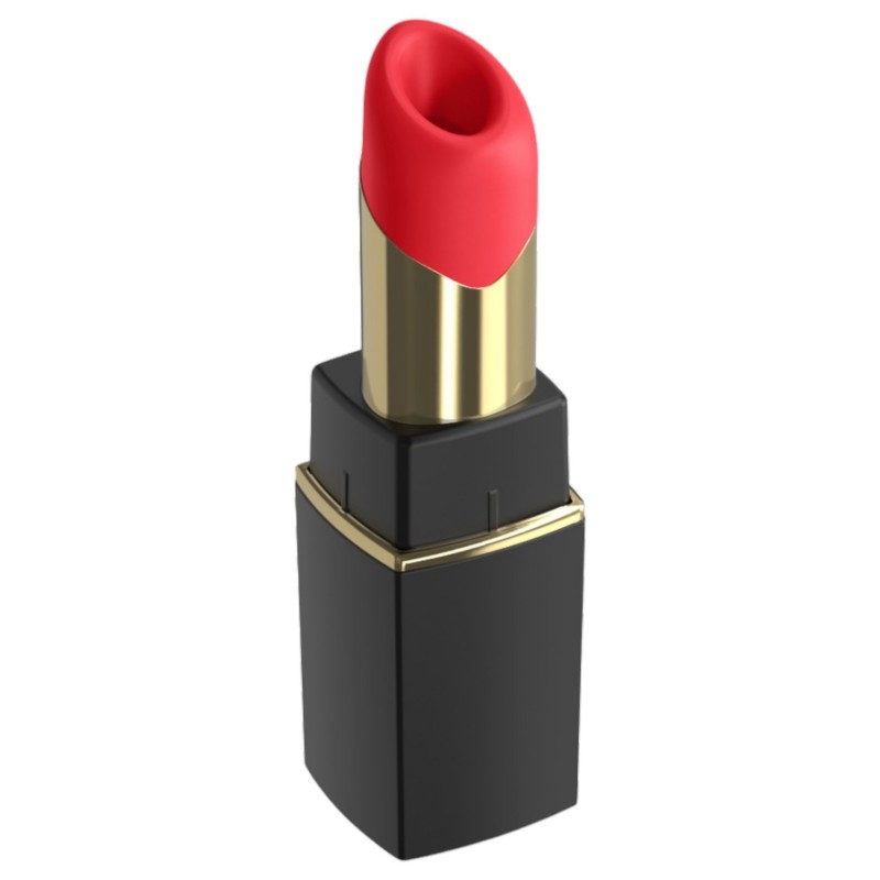 Womanizer Beauty - rúzs alakú léghullámos csiklóizgató (fekete) 147882 termék bemutató kép