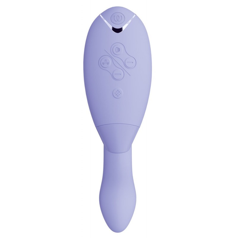 Womanizer Duo 2 - vízálló G-pont vibrátor és csiklóizgató (lila) 69816 termék bemutató kép