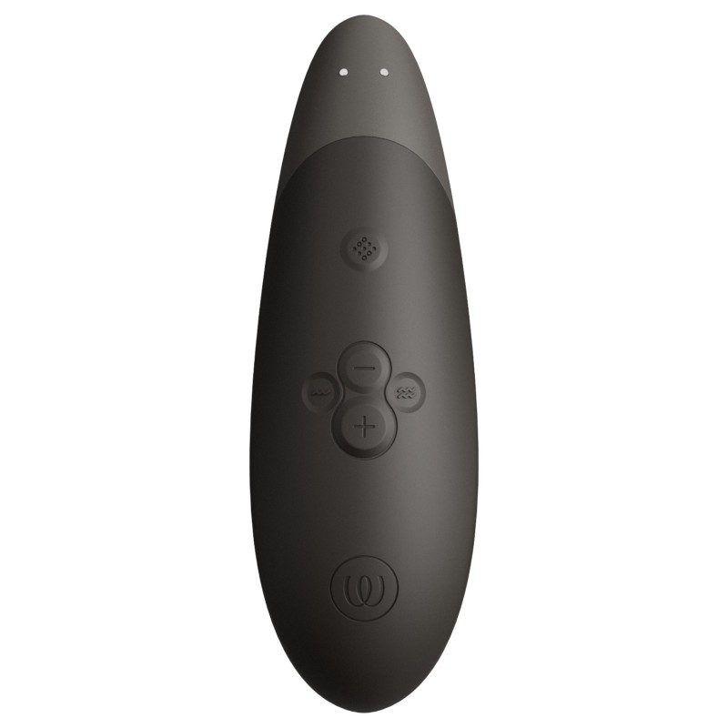 Womanizer Enhance - léghullámos csiklóizgató (fekete) 105082 termék bemutató kép
