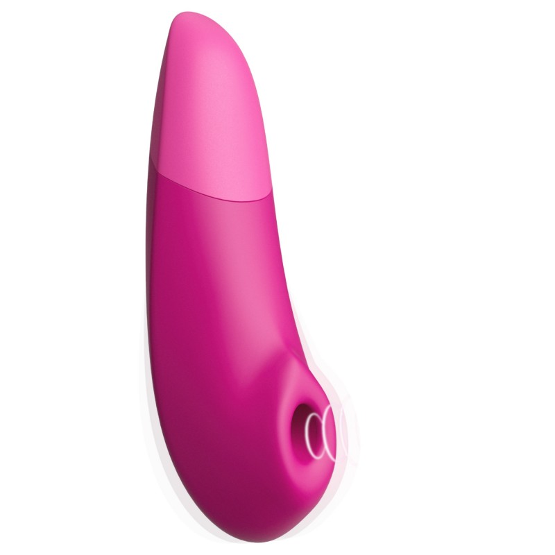 Womanizer Enhance - léghullámos csiklóizgató (lila) 105085 termék bemutató kép