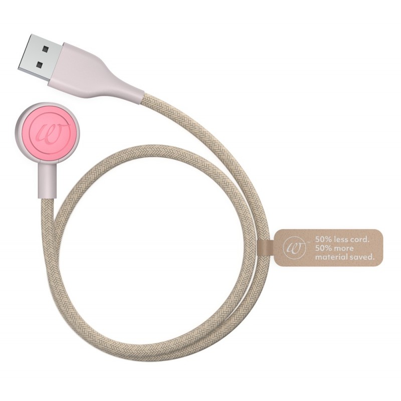Womanizer - mágneses USB töltőkábel (fehér) 44337 termék bemutató kép