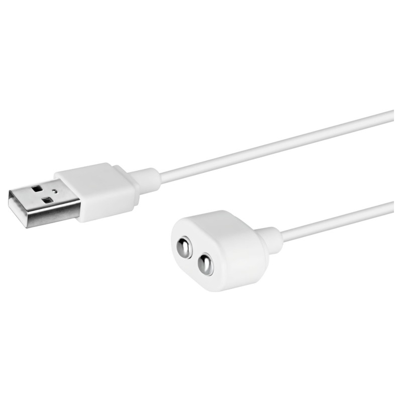 Womanizer - mágneses USB töltőkábel (fehér) 98142 termék bemutató kép