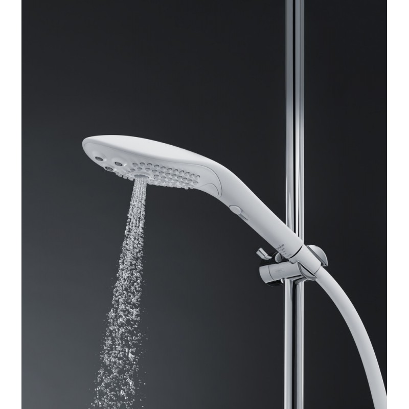 Womanizer Wave - masszírozó zuhanyfej (fehér) 89732 termék bemutató kép
