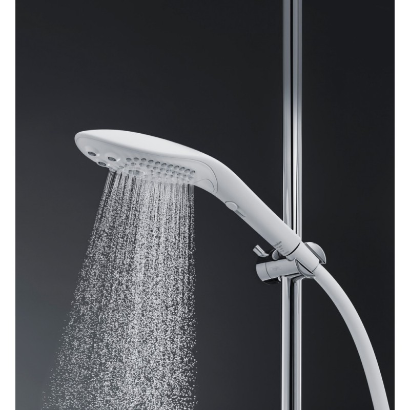 Womanizer Wave - masszírozó zuhanyfej (fehér) 89733 termék bemutató kép