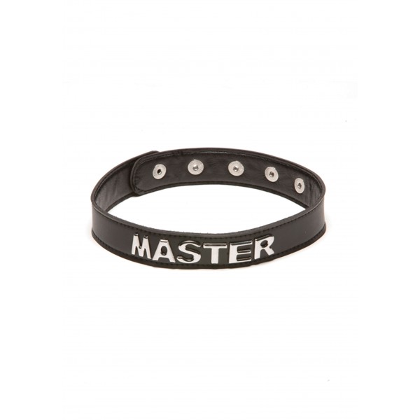 X-Play Master - BDSM nyakörv (fekete)