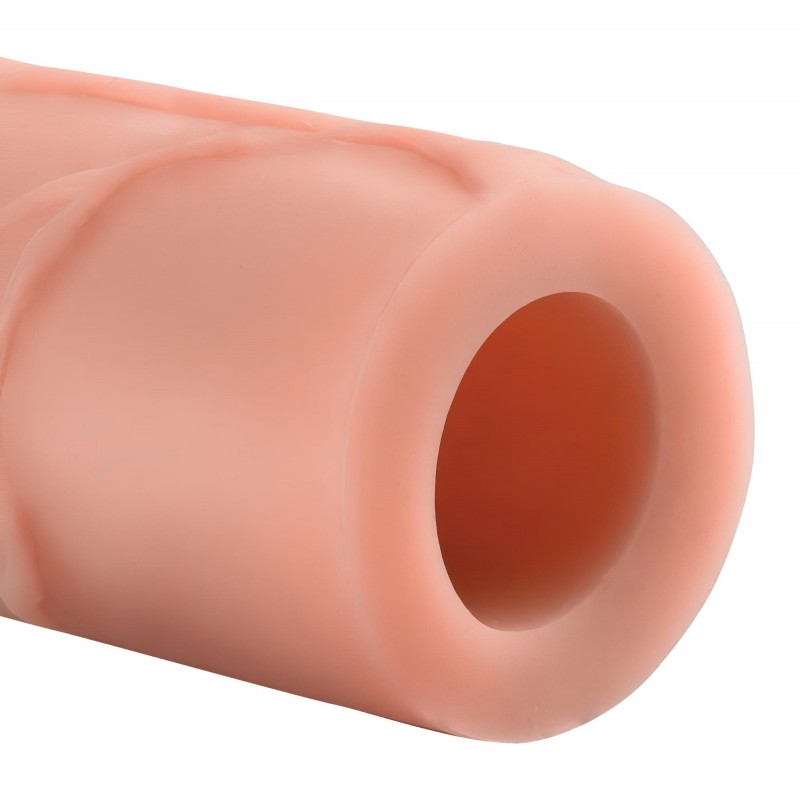 X-TENSION Perfect 1 - élethű péniszköpeny (17,7 cm) - natúr 131520 termék bemutató kép