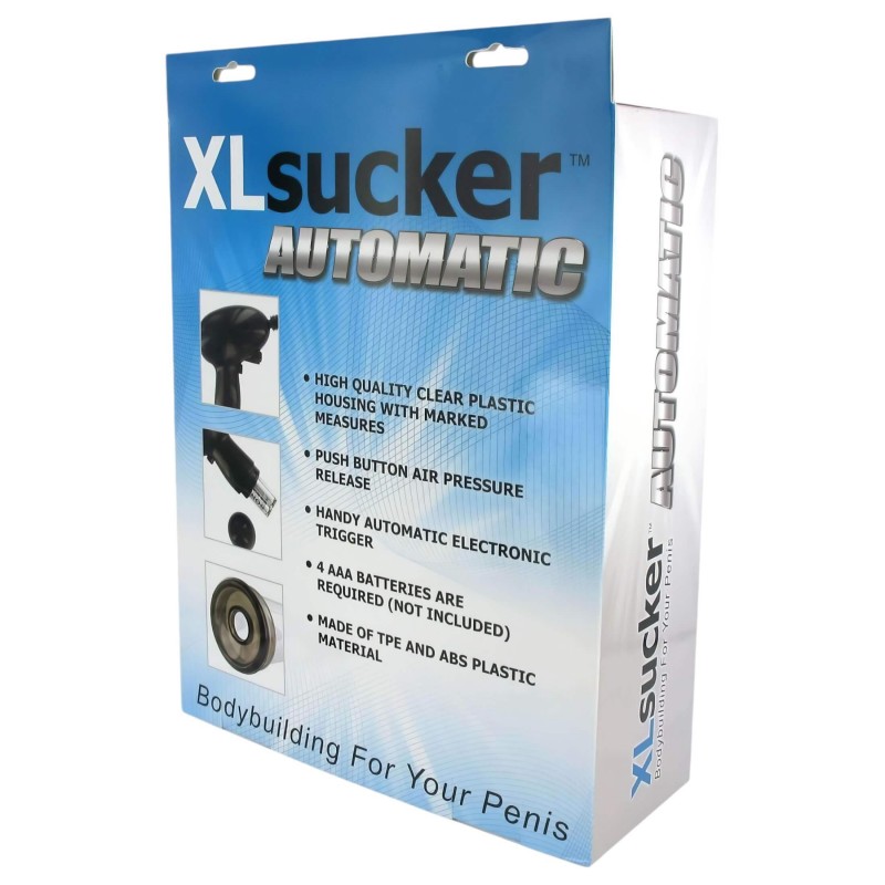 XLSUCKER - automata potencia- és péniszpumpa (átlátszó) 107636 termék bemutató kép