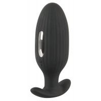 XOUXOU E-stim Butt Plug - Elektro análdildó (fekete) 48125 termék bemutató kép