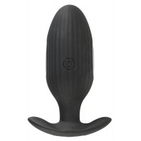 XOUXOU E-stim Butt Plug - Elektro análdildó (fekete) 48126 termék bemutató kép