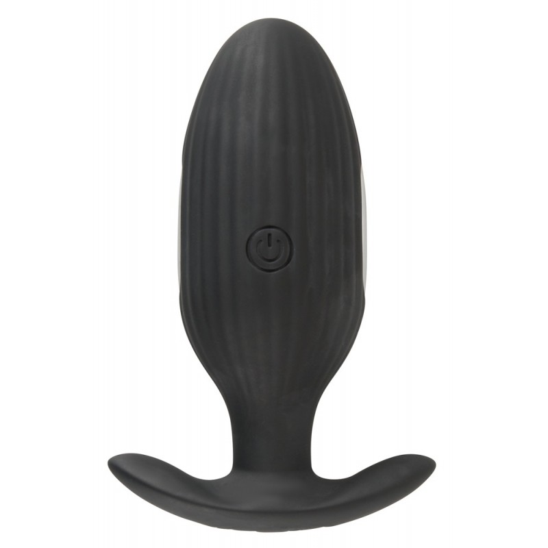 XOUXOU E-stim Butt Plug - Elektro análdildó (fekete) 48126 termék bemutató kép
