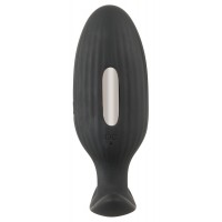 XOUXOU E-stim Butt Plug - Elektro análdildó (fekete) 48127 termék bemutató kép
