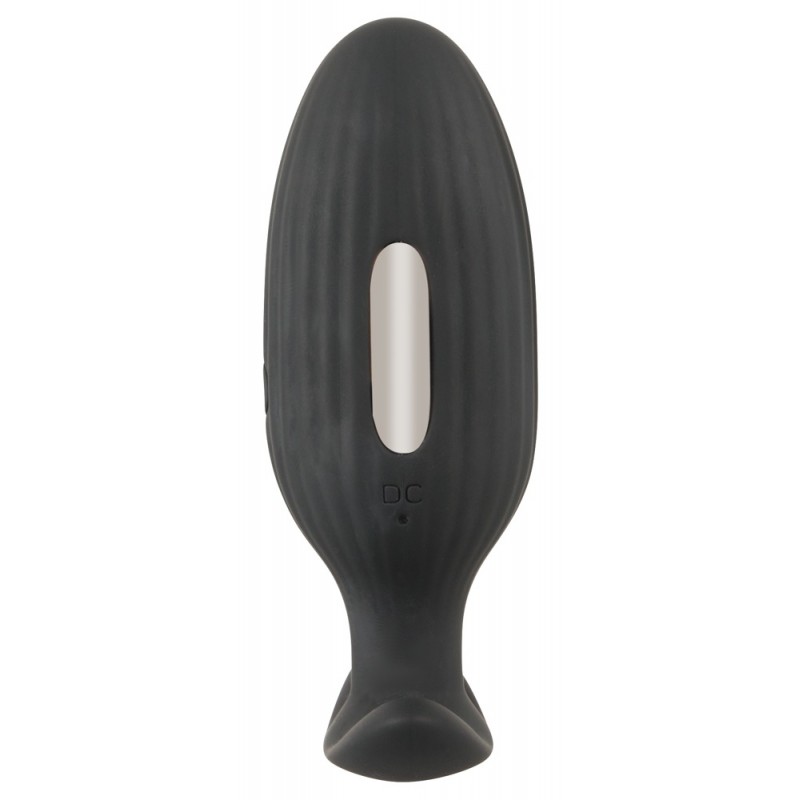 XOUXOU E-stim Butt Plug - Elektro análdildó (fekete) 48127 termék bemutató kép