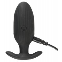 XOUXOU E-stim Butt Plug - Elektro análdildó (fekete) 48132 termék bemutató kép
