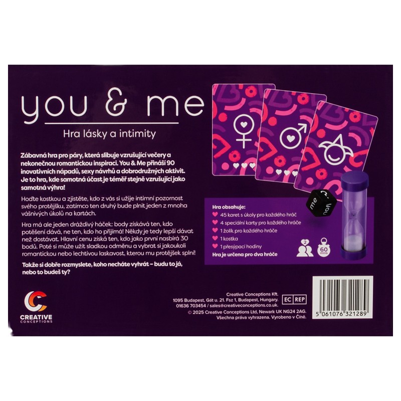 you & me - erotikus párjáték (cseh) 148409 termék bemutató kép
