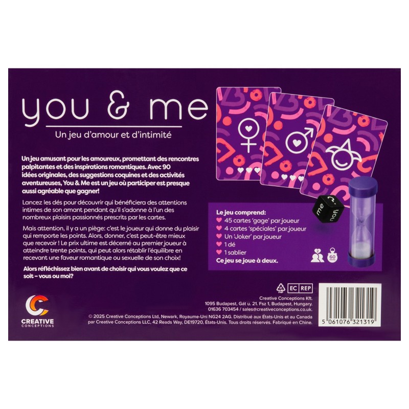 you & me - erotikus párjáték (francia) 148419 termék bemutató kép