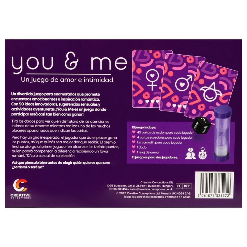 you & me - erotikus párjáték (spanyol) 148429 termék bemutató kép