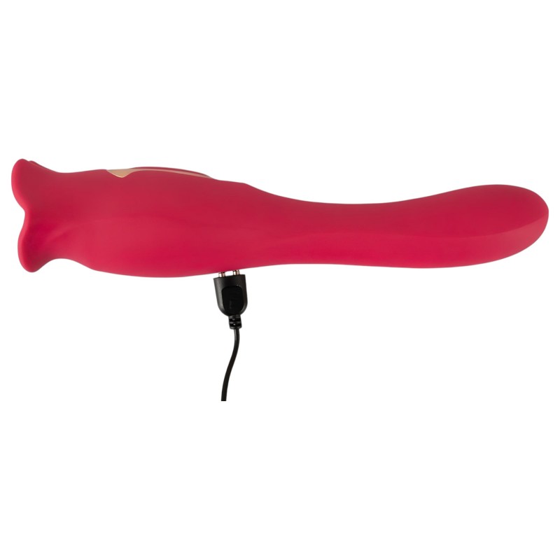 You2Toys - 2in1 nyelves vibrátor (pink) 119016 termék bemutató kép