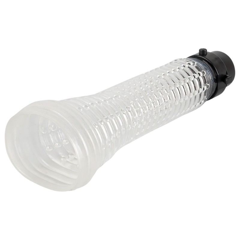 You2Toys - 2in1 - péniszpumpa és maszturbátor egyben (átlátszó) 107113 termék bemutató kép