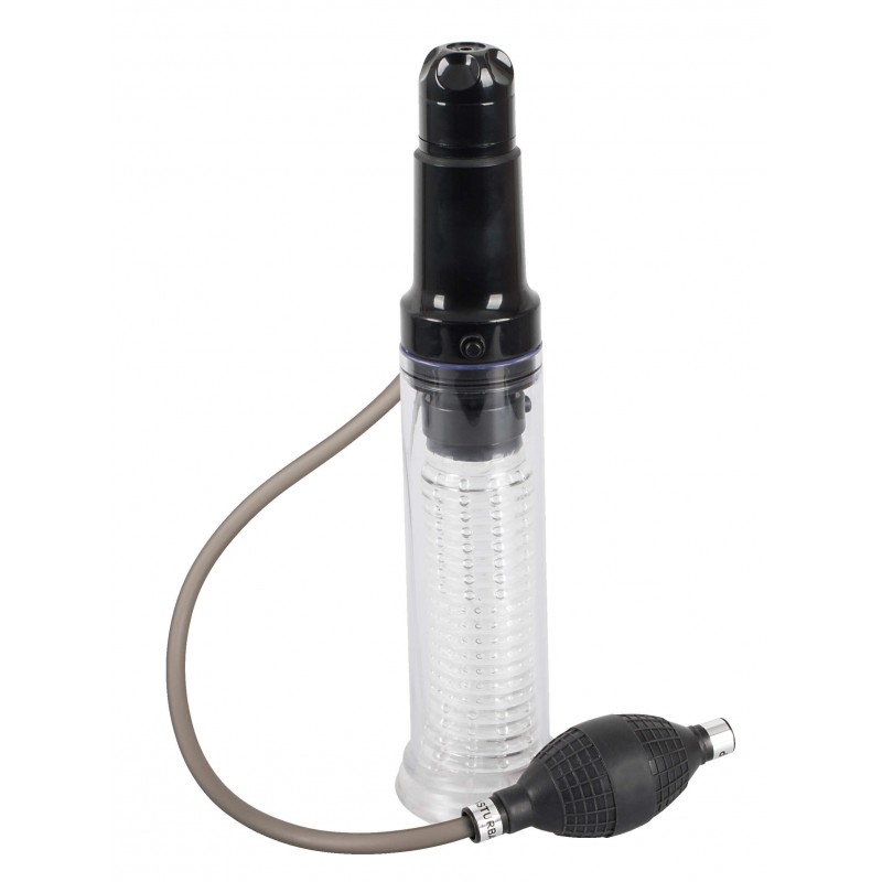 You2Toys - 2in1 - péniszpumpa és maszturbátor egyben (átlátszó) 74455 termék bemutató kép
