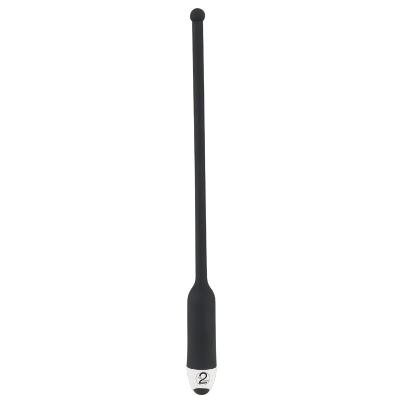 You2Toys DILATOR - szilikon, vibrációs dilátor (fekete, 8-11 mm) 130540 termék bemutató kép