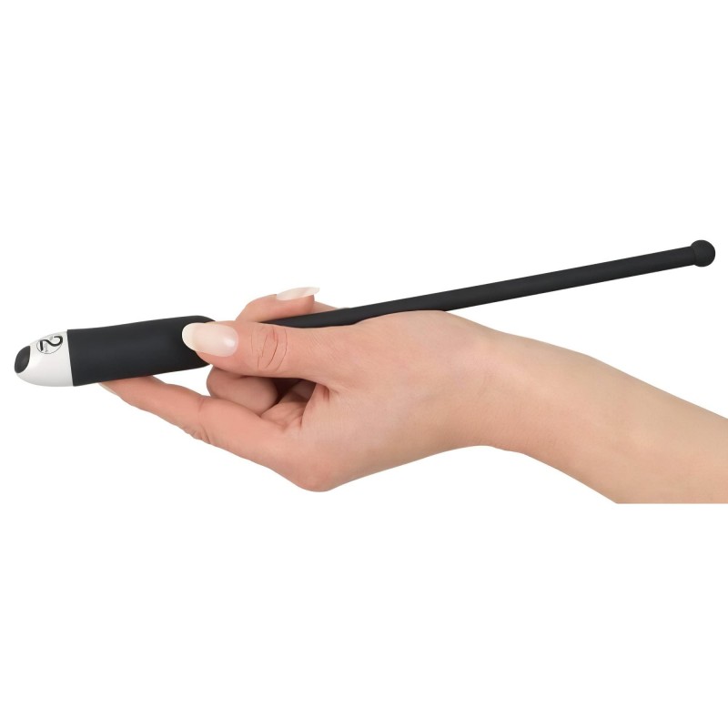 You2Toys DILATOR - szilikon, vibrációs dilátor (fekete, 8-11 mm) 130541 termék bemutató kép