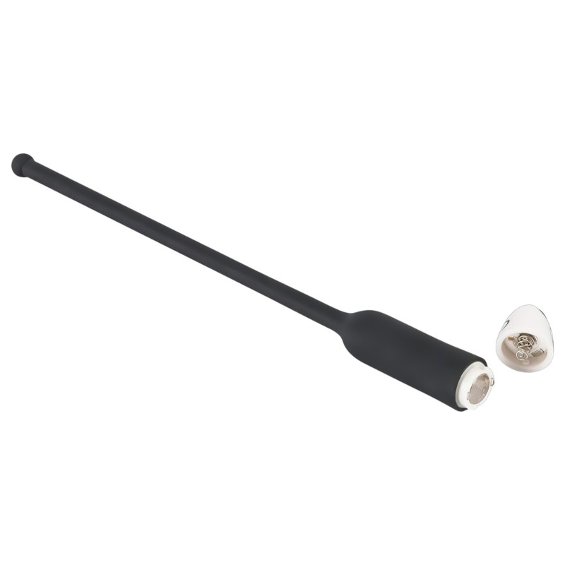 You2Toys DILATOR - szilikon, vibrációs dilátor (fekete, 8-11 mm) 130542 termék bemutató kép