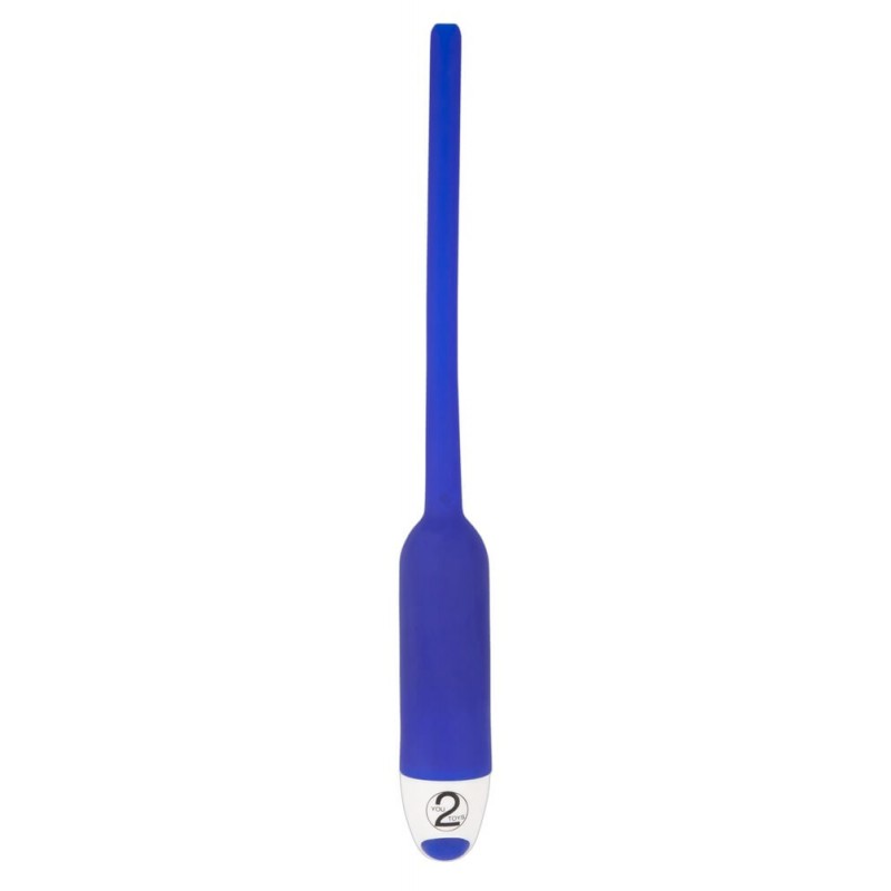 You2Toys - DILATOR - üreges szilikon húgycsővibrátor - kék (7mm) 61738 termék bemutató kép